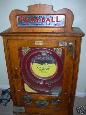 Playball Allwin Deluxe Penny Arcade Game