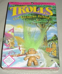 nes sealed trolls on treasure island