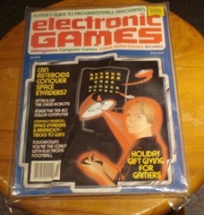 first issue number 1 electronic games magazine egm