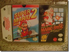 super mario bros 1 and 2 blister combo pack