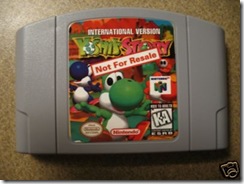 Yoshi's Story International Version Not for Resale N64