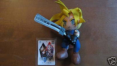 Final Fantasy VII 7 Original Banpresto Cloud Plush Doll