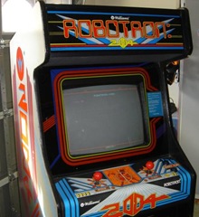 robotron arcade machine