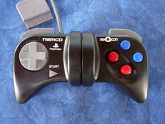 Black NeGcon Controller from Namco Japan Only Rare PS1