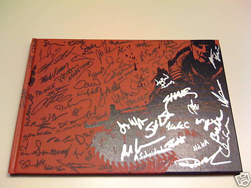 Gears of War 2 Art Book Signed By Epic Games Staff