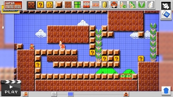 Image 4 - Super Mario Maker offers about 60 buildings and items so you can create your desired level