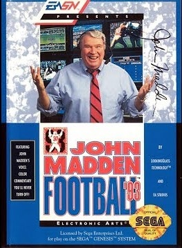 john madden football 93