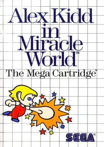 best master system games: alex kidd in miracle world cover
