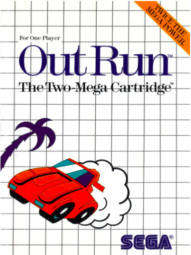 best master system games: out run cover