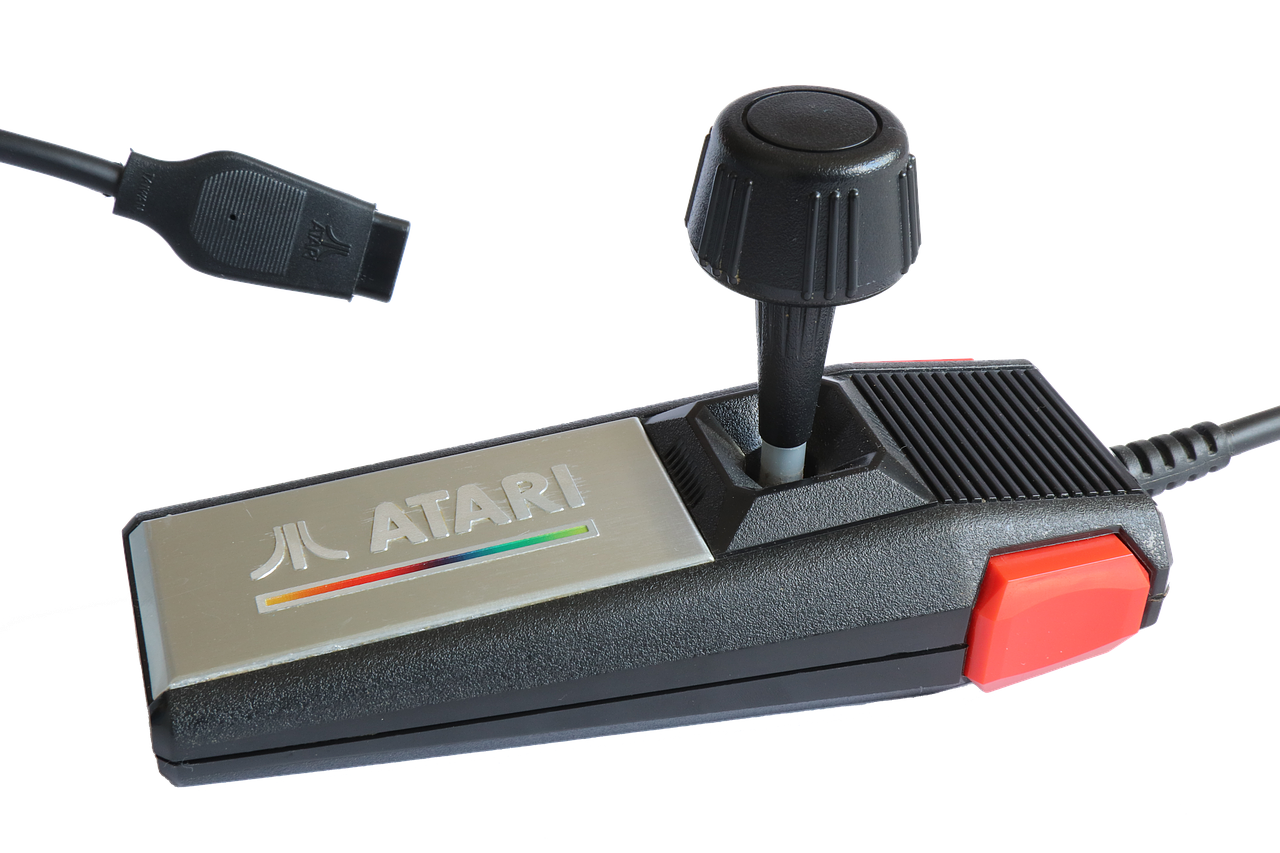 Controller joystick of an Atari