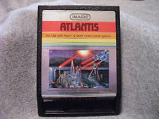 Atlantis II  (Atari 2600, 1982) super rare!  rarity level 10!